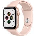 Apple Watch SE 44mm GPS Gold Alüminyum Kasa ve Kum Pembesi Spor Kordon MYDR2TU/A