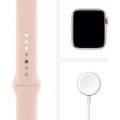 Apple Watch Seri 6 44mm GPS Gold Alüminyum Kasa ve Kum Pembesi Spor Kordon M00E3TU/A