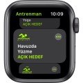 Apple Watch SE 40mm GPS Space Gray Alüminyum Kasa ve Siyah Spor Kordon (Apple Türkiye Garantili)