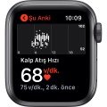 Apple Watch SE 40mm GPS Space Gray Alüminyum Kasa ve Siyah Spor Kordon (Apple Türkiye Garantili)