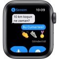 Apple Watch SE 40mm GPS Space Gray Alüminyum Kasa ve Siyah Spor Kordon (Apple Türkiye Garantili)