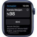 Apple Watch Seri 6 44mm GPS Blue Alüminyum Kasa ve Koyu Lacivert Kordon M00J3TU/A