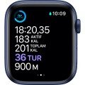 Apple Watch Seri 6 44mm GPS Blue Alüminyum Kasa ve Koyu Lacivert Kordon M00J3TU/A