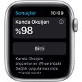 Apple Watch Seri 6 40mm GPS Silver Alüminyum Kasa ve Beyaz Spor Kordon