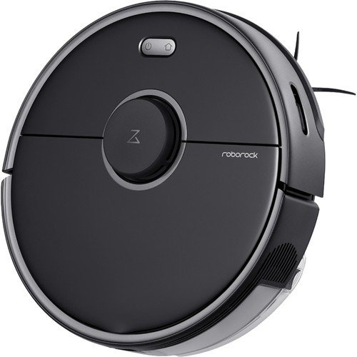 Roborock S5 Max Vacuum Cleaner Siyah Akıllı Robot Süpürge ve Paspas