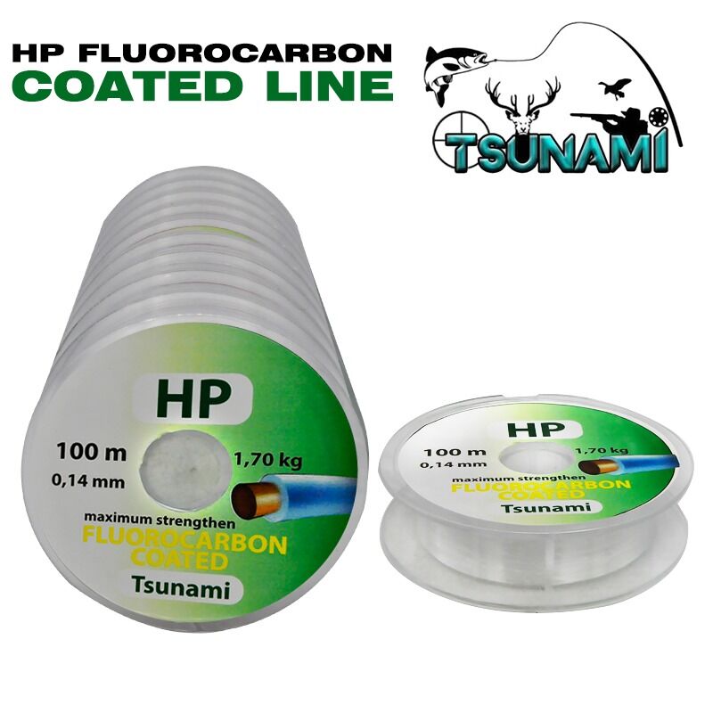 Tsunami HP Fluorocarbon Misina 200 Metre