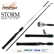 Portfish Storm Tekne Kamışı 120 cm  10-35 gr