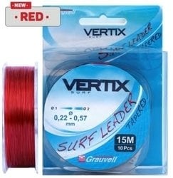 Vertix Surf Leader Red 15 mt