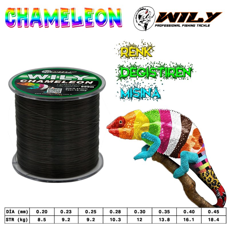 Wily Chameleon Misina 600 mt