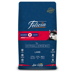 Felicia 15 Kg Yetişkin Kuzulu M/Large Az Tahıllı Breed HypoAllergenic Köpek Maması