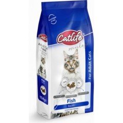 *CLFD03-CATLİFE BALIKLI YETİŞKİN KEDİ MAMASI 15KG