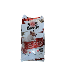 SOS Energy Kuzu Etli Pirinçli Köpek Maması 15 Kg.