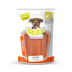 *140-8203-Truly Dog Slıces Cicken 90gr