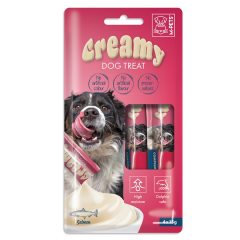 *19039699 M-PETS KÖPEK ÖDÜLÜ CREAMY SOMON BALIKLI 4X15GR