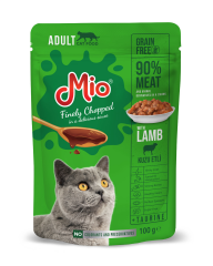 Mio Kedi Kuzu Etli 24 Adet 100 g Pouch