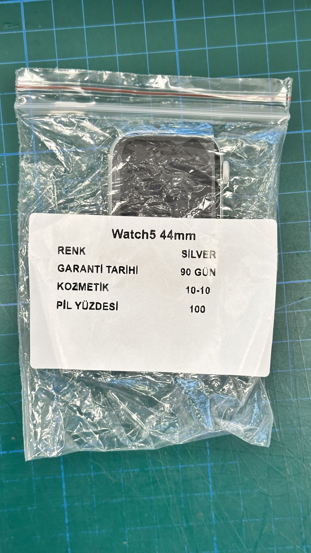 Watch 5 -44mm. Silver