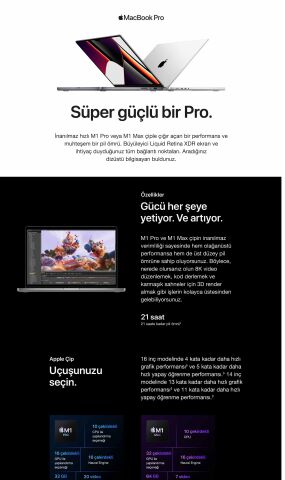 MacBook Pro 16 inc M1 Pro 10CPU 16GPU 16GB 1TB