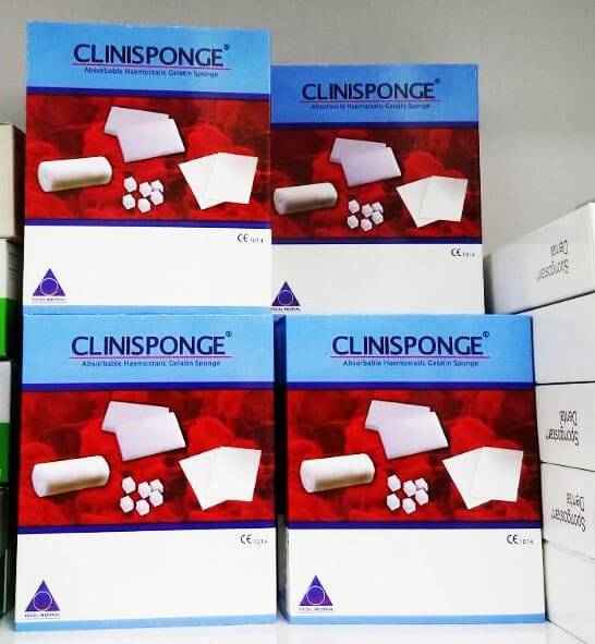 Clinisponge Absorbe Edilebilir Hemostatik Jelatin Sünger