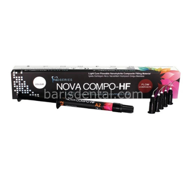 İmcryl Nova Compo HF Flow / Akışkan Kompozit 4 lü Paket Set