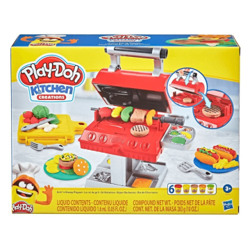 Play-Doh Oyun Hamur Seti Yaratıcı Mutfağım Barbekü Partisi F0652