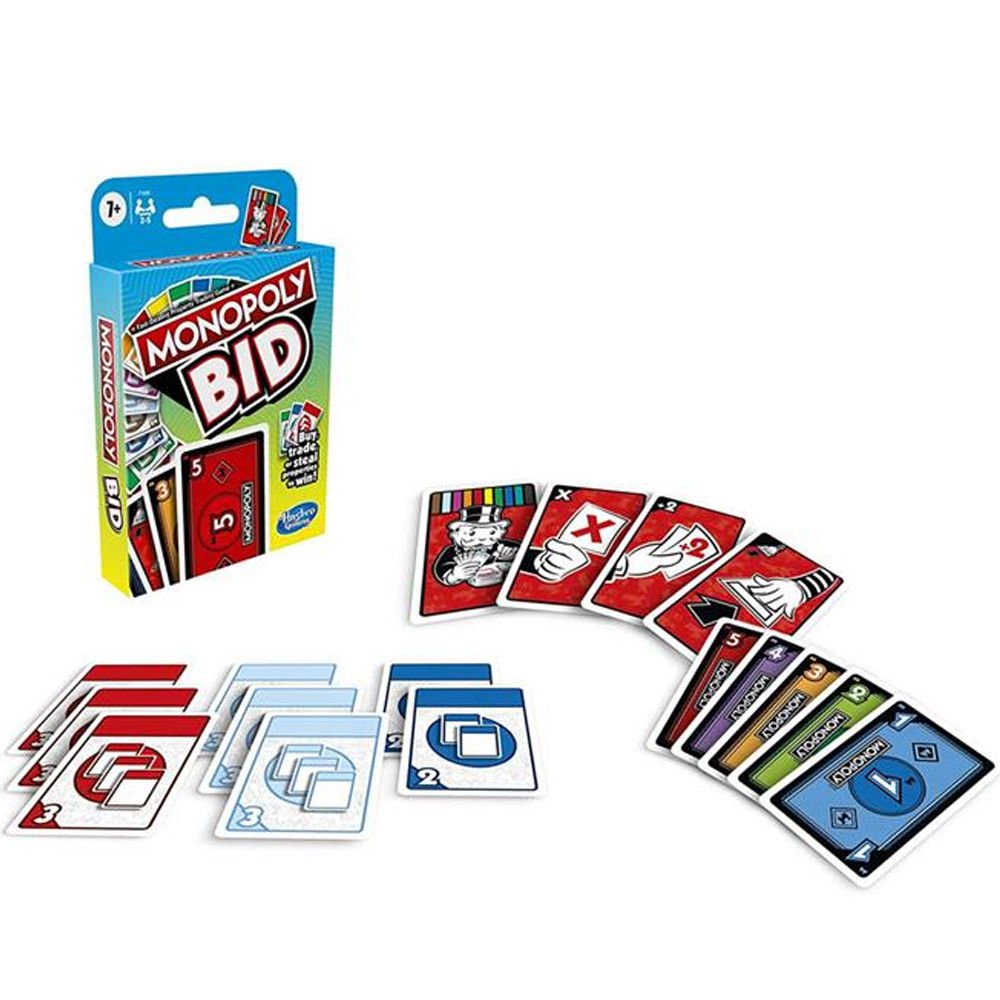 Monopoly Bıd Kart Oyunu