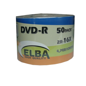 Elba DVD -R 4.7 GB / 120 DK Shrink 50 Lİ