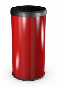 Hailo Bigbin Touch Kırmızı Çöp Kovası - 45 L