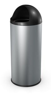 Hailo Bigbin Cap Gri Çöp Kovası - 45 L