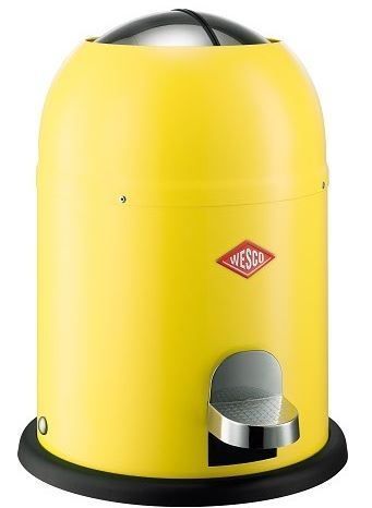 Wesco Single Master Sarı Çöp Kovası - 9 L