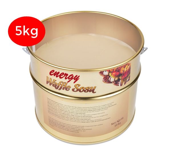 Energy Cevizli Waffle Sosu - 5 Kg