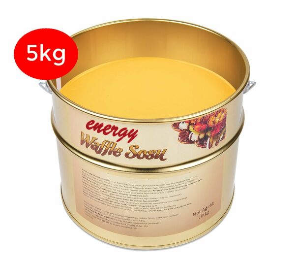 Energy Muzlu Waffle Sosu - 5 Kg