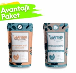 Vegrano Tapyoka Nişastası 100 g + Vegrano Nutritional Yeast (Besin Mayası) 100 g