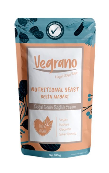 Vegrano Nutritional Yeast (Besin Mayası) 100 g