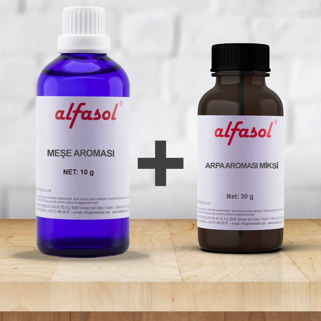 Alfasol Meşe Aroması 10 Gr + Arpa Aroması Miksi 30 Gr