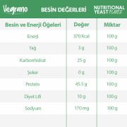 Nutritional Yeast Flakes (Besin Mayası) 3 x 75 G