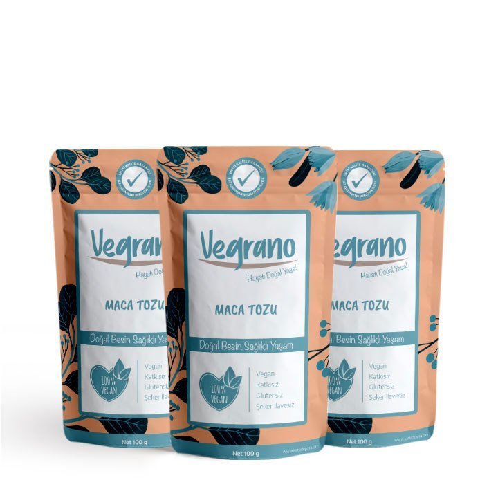 Vegrano Maca Tozu 100 g x 3