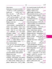 Arapça/Türkçe Öğrenci Sözlük