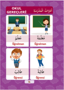 6.Sınıf Arapça Kelime Kartelası