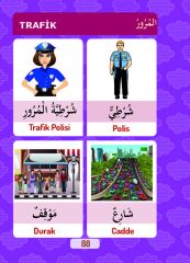 6.Sınıf Arapça Kelime Kartelası