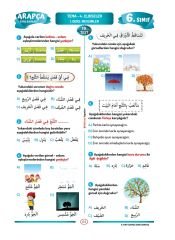 6.Sınıf Arapça Soru Bankası