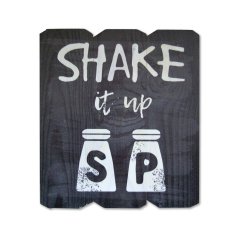 Ahşap Duvar Panosu ''Shake It Up''