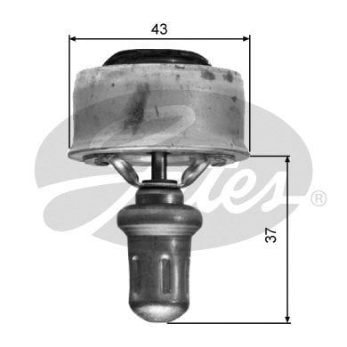 TERMOSTAT R21 CNCRD 89C  (V1211) 7700727190