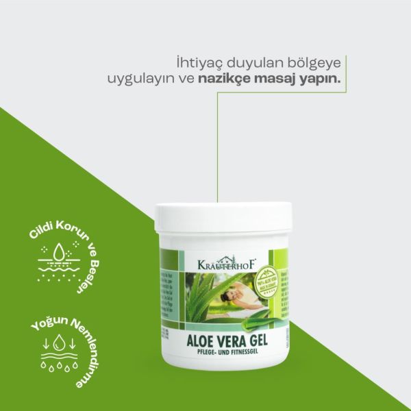 Krauterhof Aloe Vera Nemlendirici Vücut Jeli - 100 ml