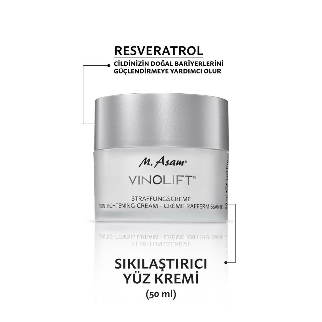 M.Asam Vino Lift Sıkılaştırıcı Yüz Kremi 50 ml