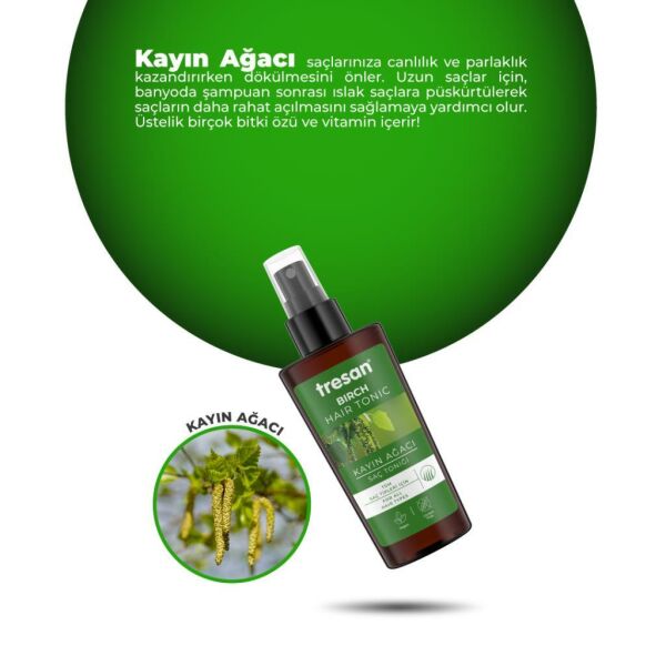Kayın Ağacı Özlü Güçlendirici Ve Canlandırıcı Saç Toniği 125 ml