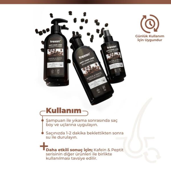 Tresan Kafein & Peptit Dökülme Karşıtı Saç Kremi 300 ml