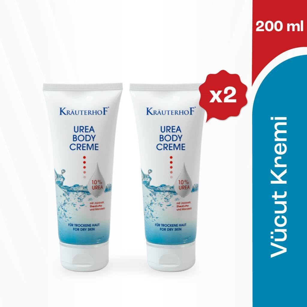 Krauterhof %10 Üre Vücut Kremi 200 ml x2 Adet