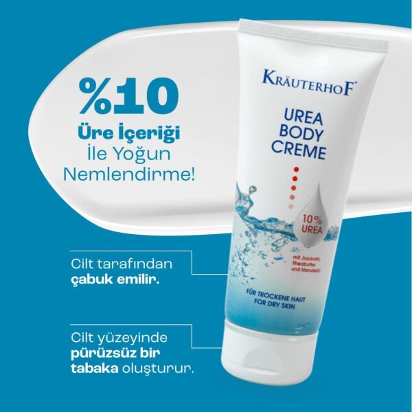 Krauterhof %10 Üre Vücut Kremi 200 ml x2 Adet