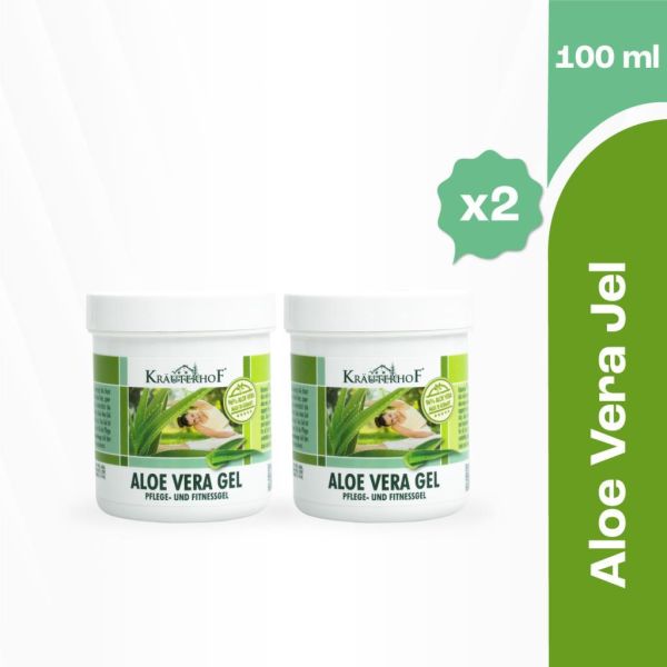 Krauterhof Aloe Vera Nemlendirici Vücut Jeli 100 ml x2 Adet