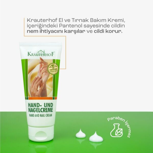 Krauterhof El ve Tırnak Kremi 100 ml + Ayak Kremi 100 ml Set